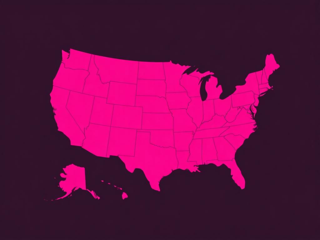 Map of the United States
